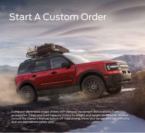 Start a custom order | Ford of West Memphis in West Memphis AR
