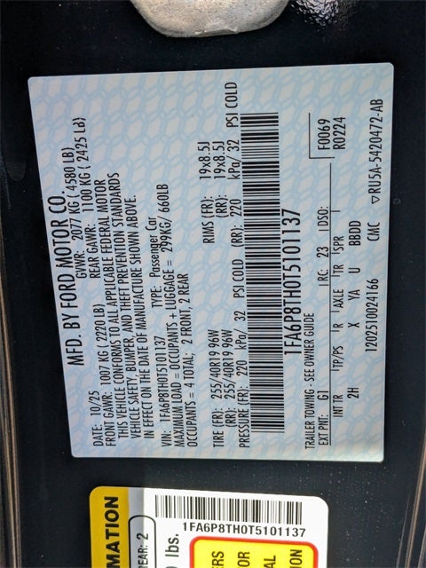 2026 Ford Mustang EcoBoost