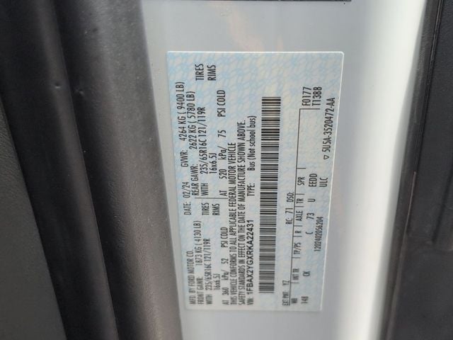 2024 Ford Transit-350 XLT