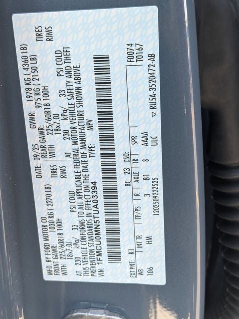 2026 Ford Escape ST-Line