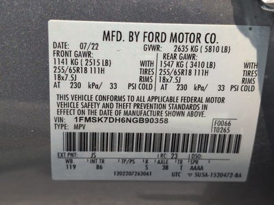 2022 Ford Explorer XLT