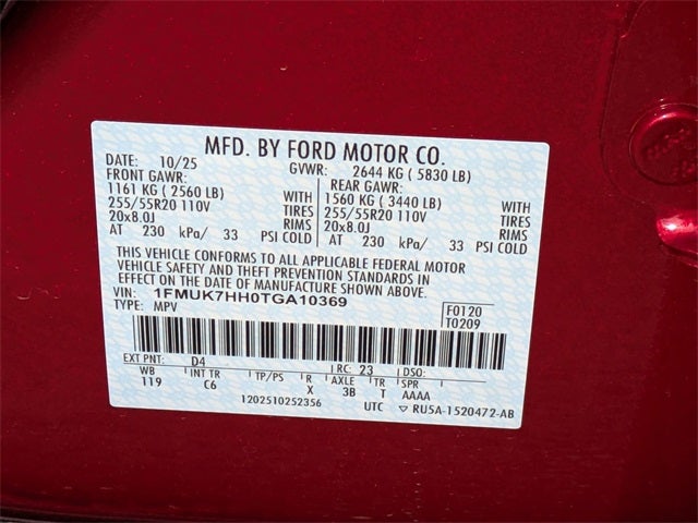 2026 Ford Explorer Platinum