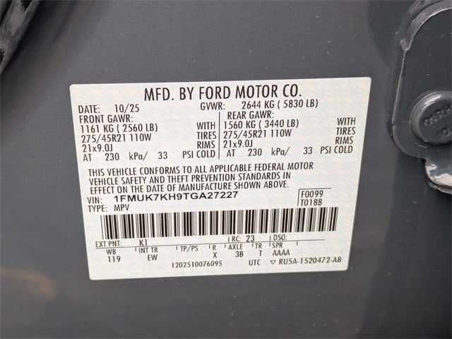 2026 Ford Explorer ST-Line