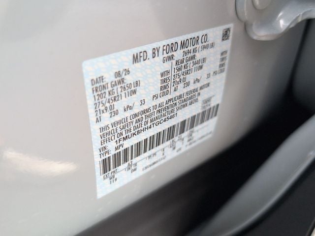 2026 Ford Explorer Platinum