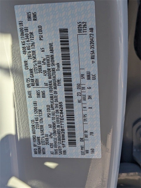 2026 Ford F-250SD Platinum