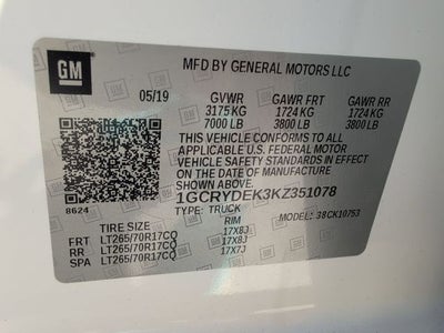 2019 Chevrolet Silverado 1500 LT