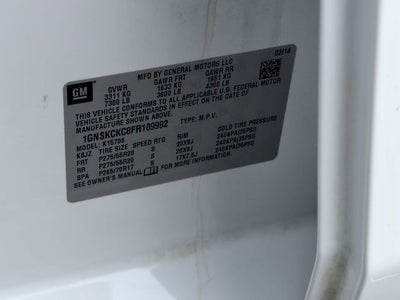 2015 Chevrolet Tahoe LTZ