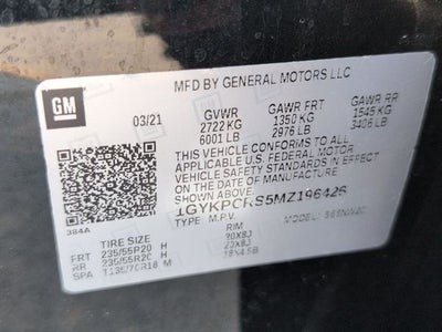 2021 Cadillac XT6 Premium Luxury