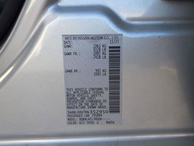 2024 Nissan Altima 2.5 SV