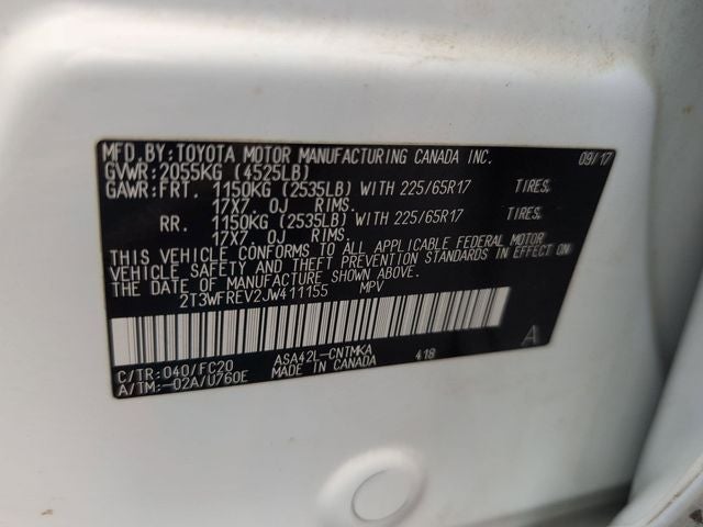 2018 Toyota RAV4 XLE