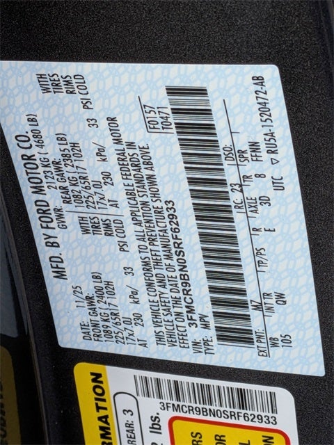 2025 Ford Bronco Sport Big Bend