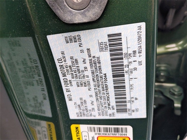 2024 Ford Bronco Sport Outer Banks