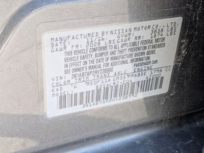 2017 Nissan Sentra SR