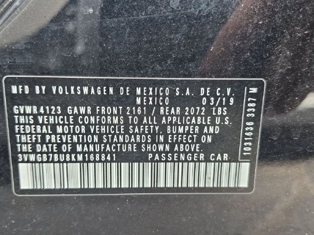 2019 Volkswagen Jetta SEL Premium