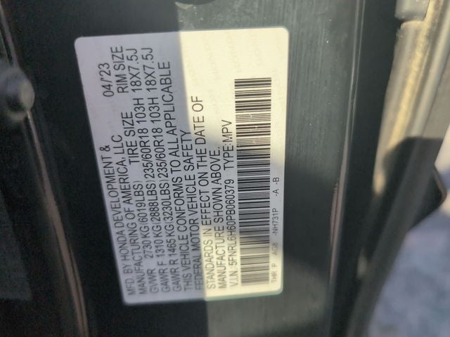 2023 Honda Odyssey EX-L