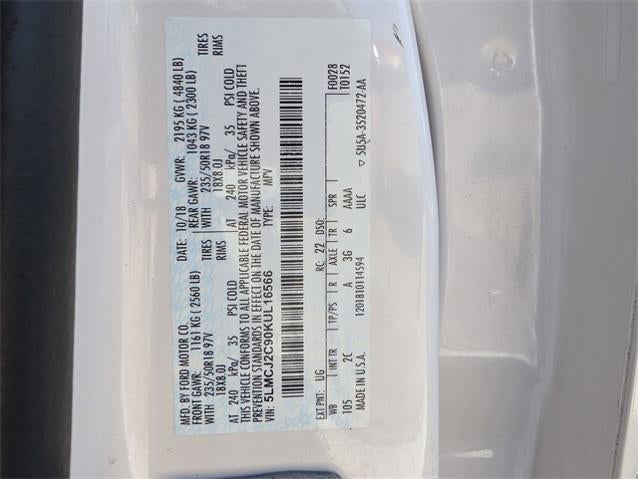 2019 Lincoln MKC Select