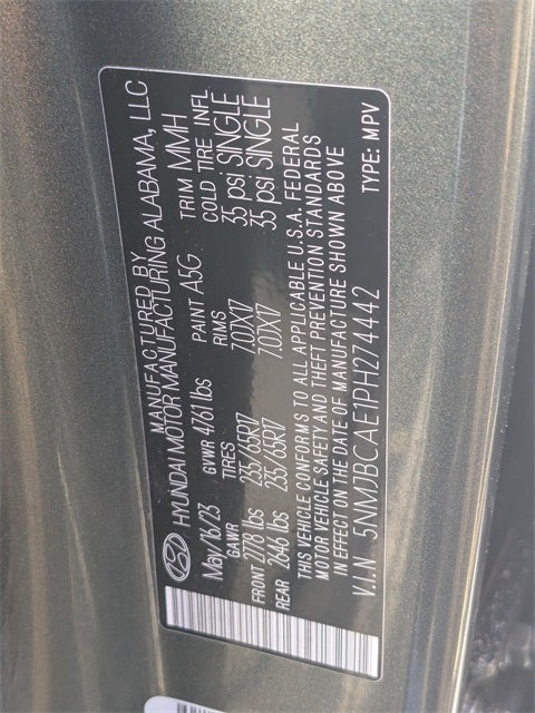 2023 Hyundai Tucson SEL