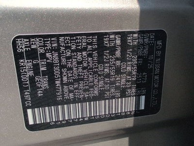 2026 Nissan Rogue Platinum