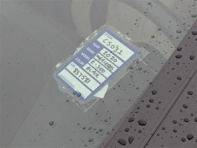 2020 Mercedes-Benz E-Class E 350 4MATIC®