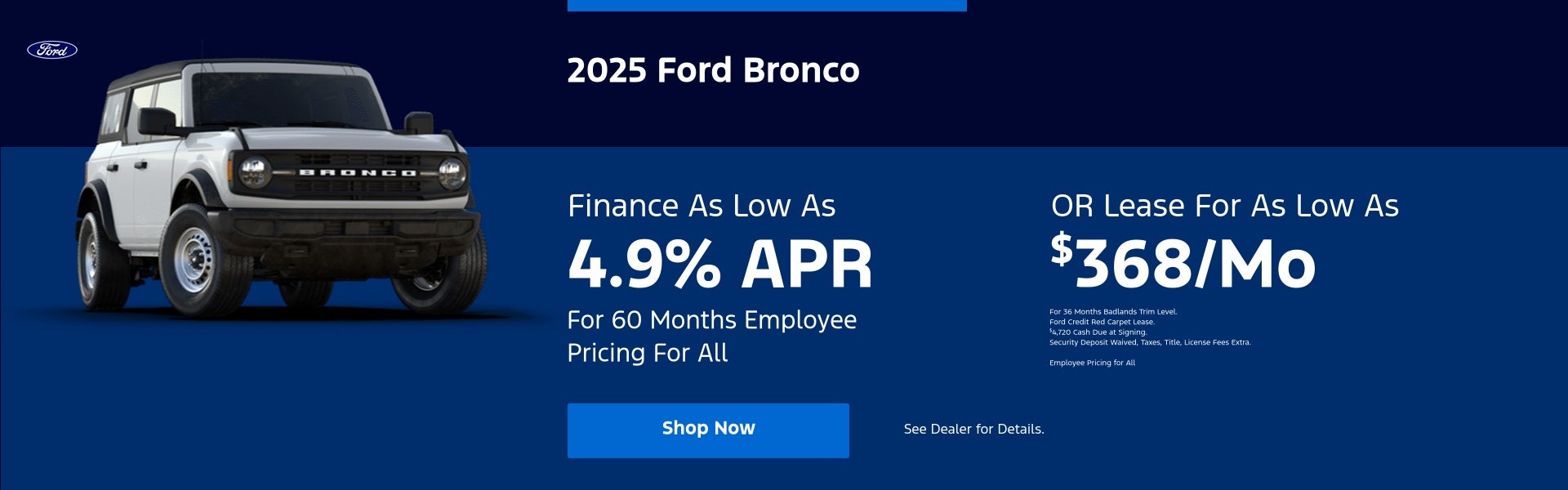 2025 Ford Bronco